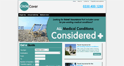 Desktop Screenshot of circlecover.com